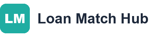 Loan Match Hub - Fast Loans and Financial Services Logo